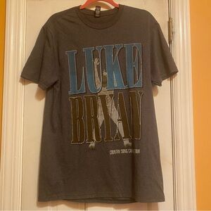 Luke Bryan Gray 2025 Tour T-Shirt